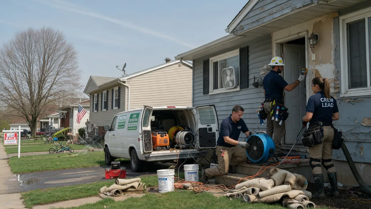 Flood Cleanup in New Knoxville, OH near me