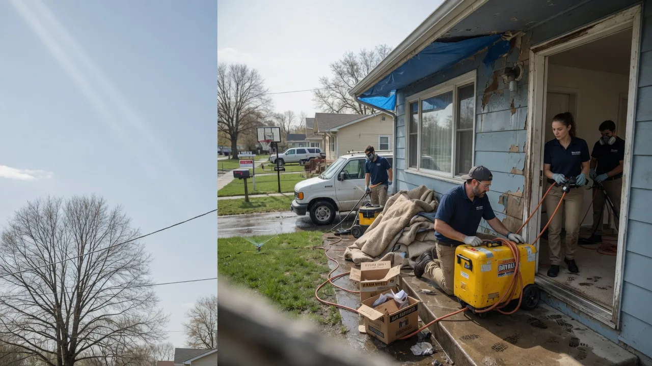 Basement Flood Cleanup in New Knoxville, OH near me